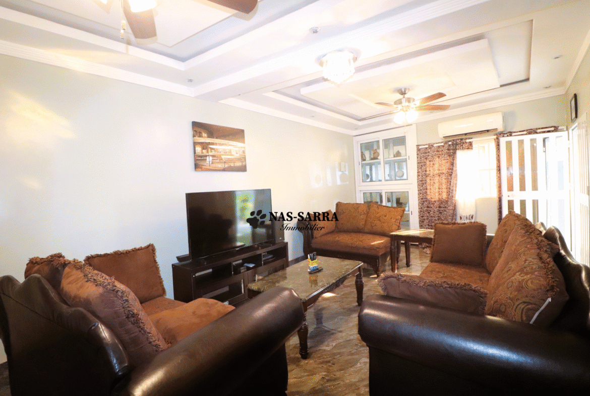 Villa meublée à Lomé quartier Adidogomé